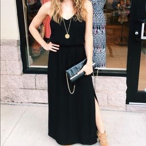 Fifteen Twenty black maxi dress